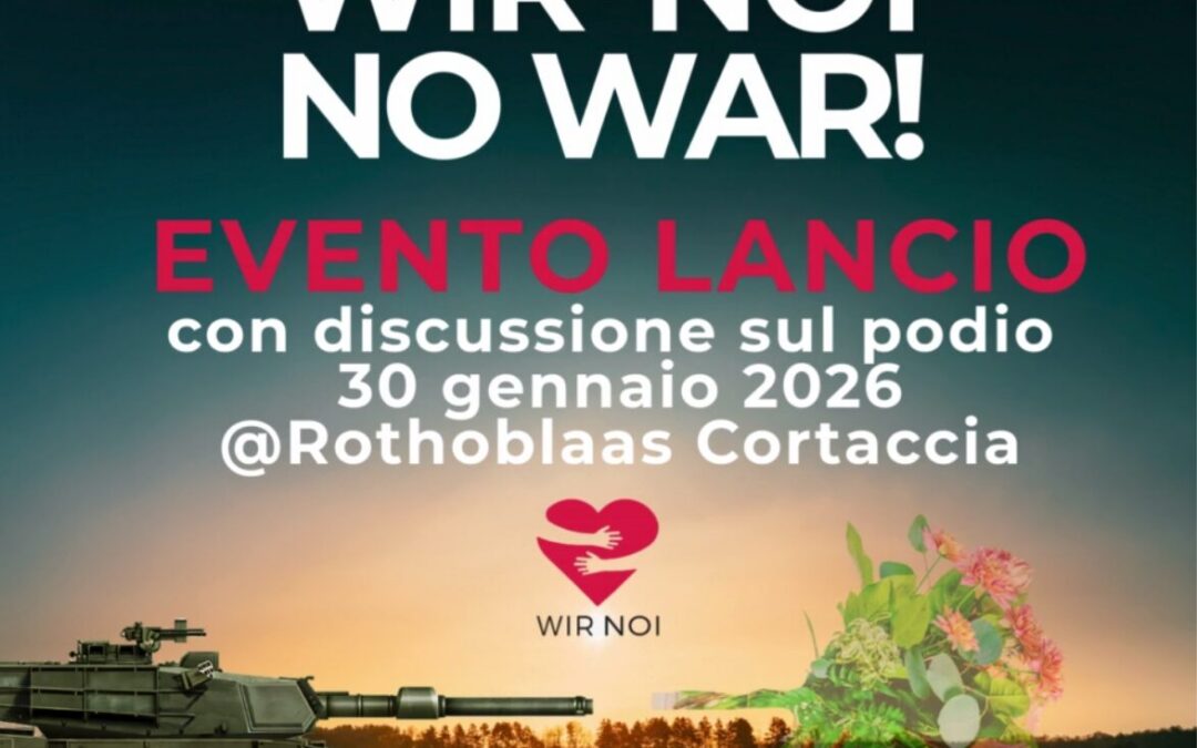 WIR-NOI – NO WAR! Manifesto per la pace in Europa