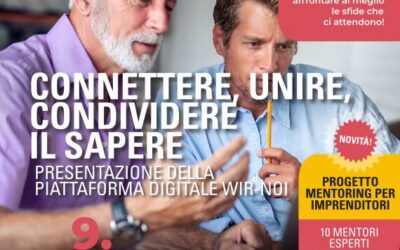 WIR-NOI Incontro tra imprenditori: connettere, unire, condividere il sapere