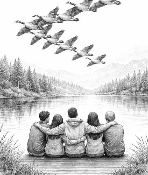 WIR-NOI und der Gänseschwarm