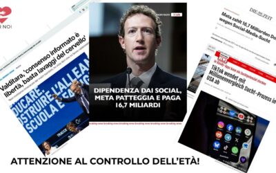 META IN TRIBUNALE – NEGLI STATI UNITI E IN ITALIA