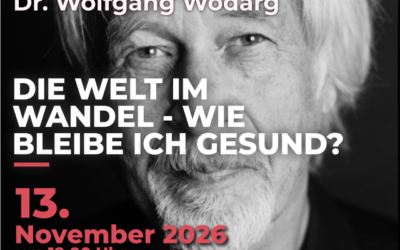 Conferenza: Dr. Wolfgang WODARG “Il mondo in trasformazione – come possiamo mantenere la nostra sa